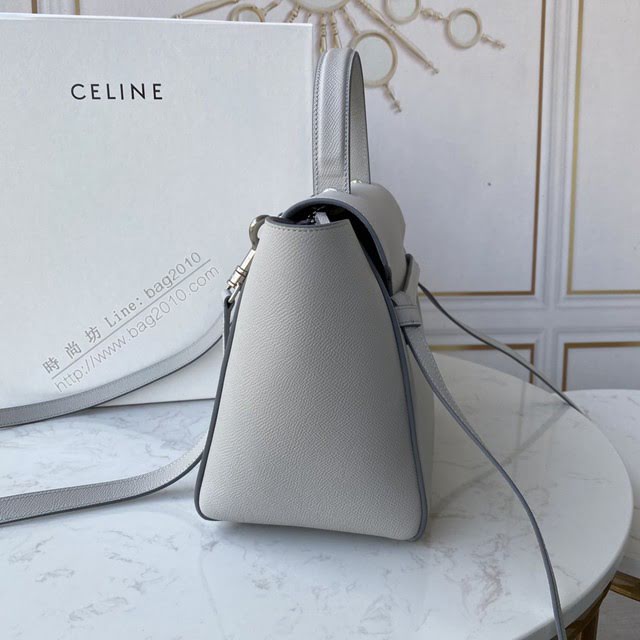 Celine女包 賽琳經典款大號女包 Celine belt bag 掌紋牛皮鯰魚包 189103  slyd2197
